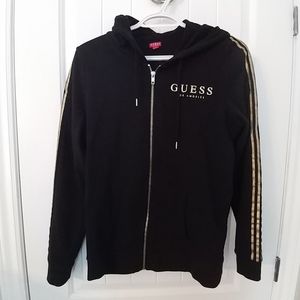 Black and gold Guess hoodie